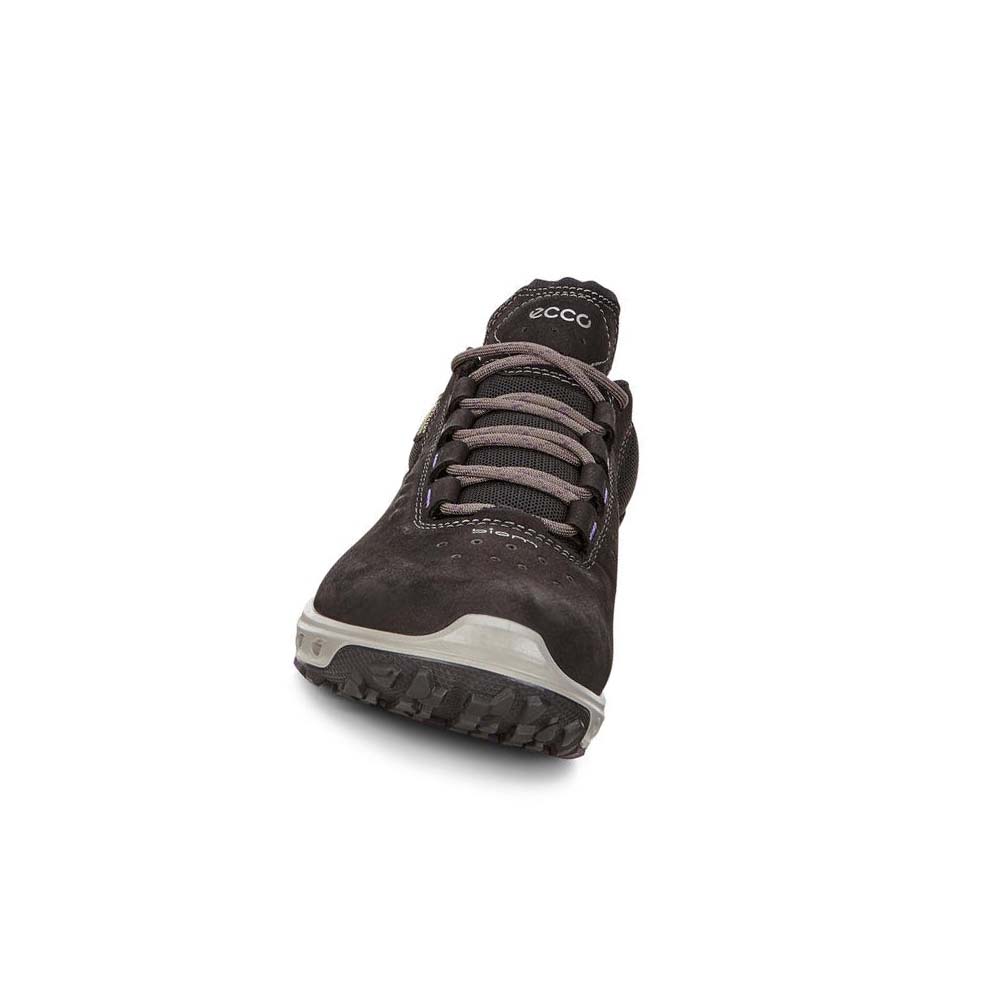 Women's Ecco W Biom Venture Gtx Tie Sneakers Black | Canada 265ILH